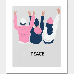 Peace & Love Posters and Art